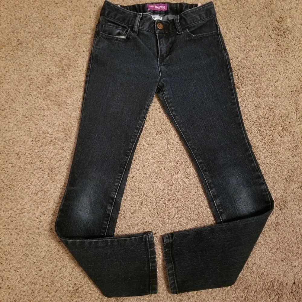Old Navy Girl Super Skinny Jeans 8